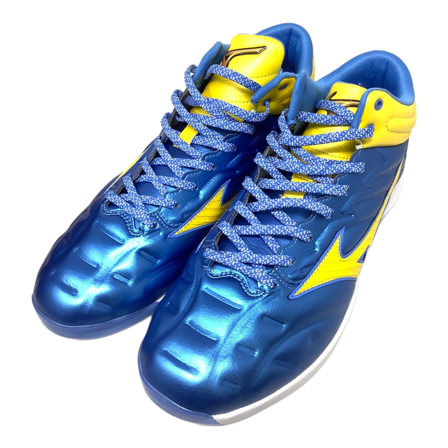 MIZUNO (ミズノ) 野球スパイク メンズ SIZE 27.5cm ブルー×イエロー 父