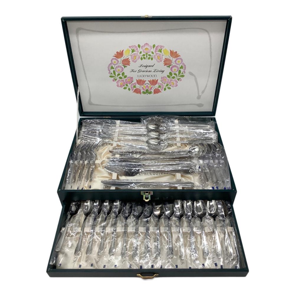 LUCKYWOOD (ラッキーウッド) カトラリーセット 40本セット｜トレファク