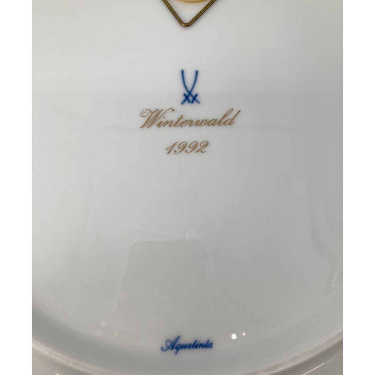 Meissen (マイセン) イヤープレート 冬の森 1992年｜トレファクONLINE