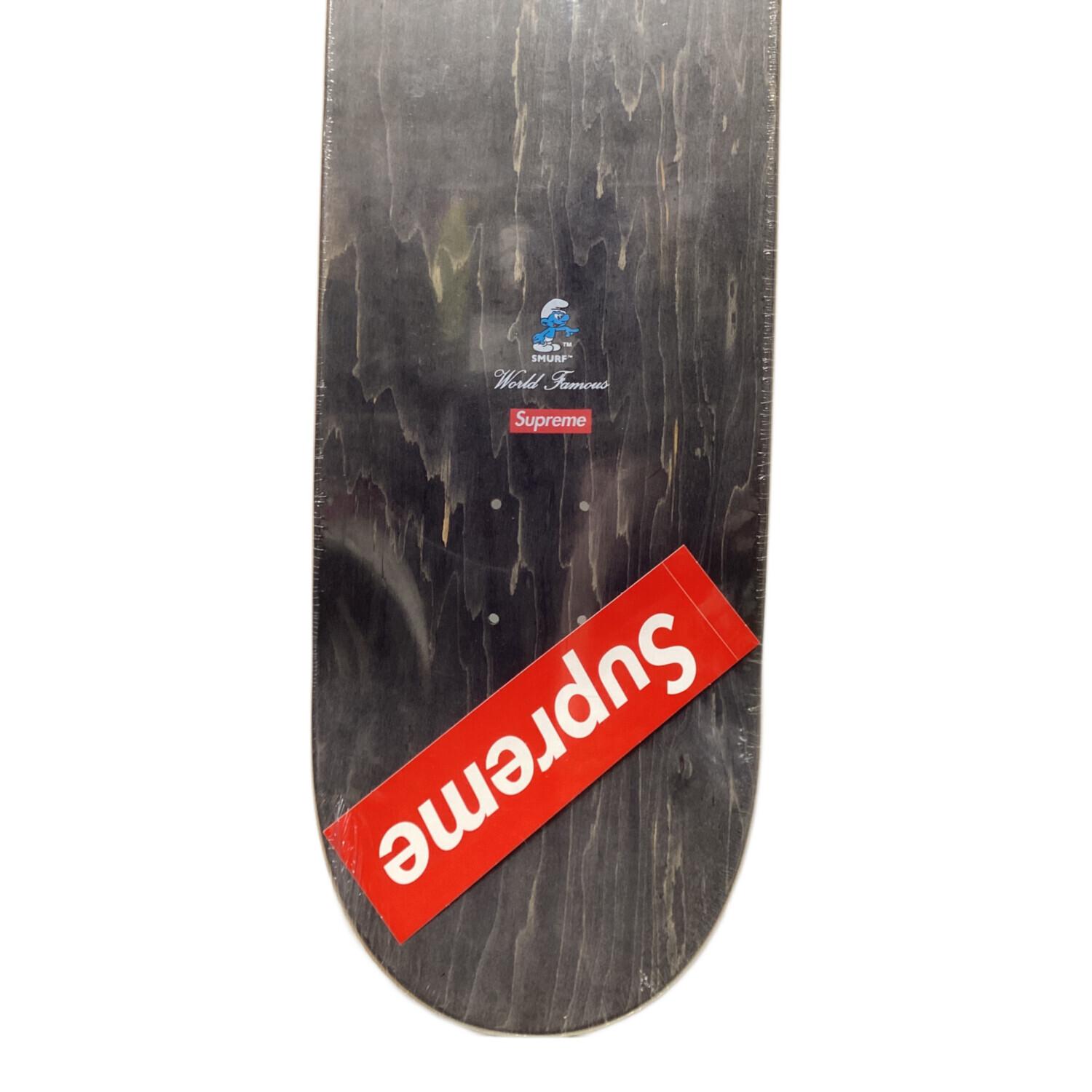 SUPREME (シュプリーム) スケートボード ブラック smurfs｜トレファク