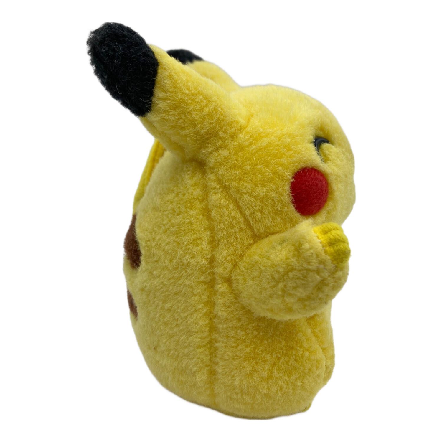 TOMY (トミー) ヌイグルミ お腹押すと鳴ります タグ穴有 ピカチュウ