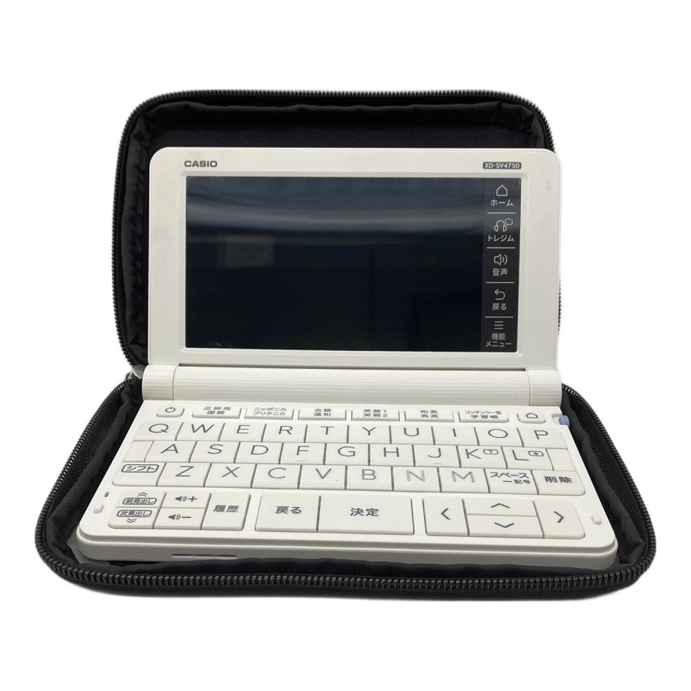 CASIO (カシオ) 電子辞書 XD-SV4750｜トレファクONLINE