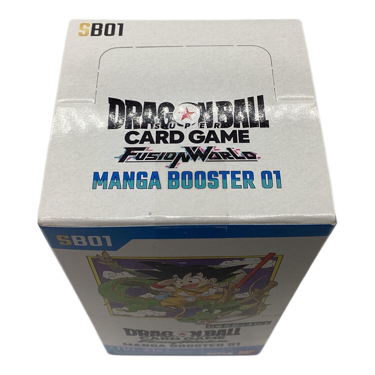テープ未開封】6box MANGA BOOSTER 01 フュージョンワールド テープ