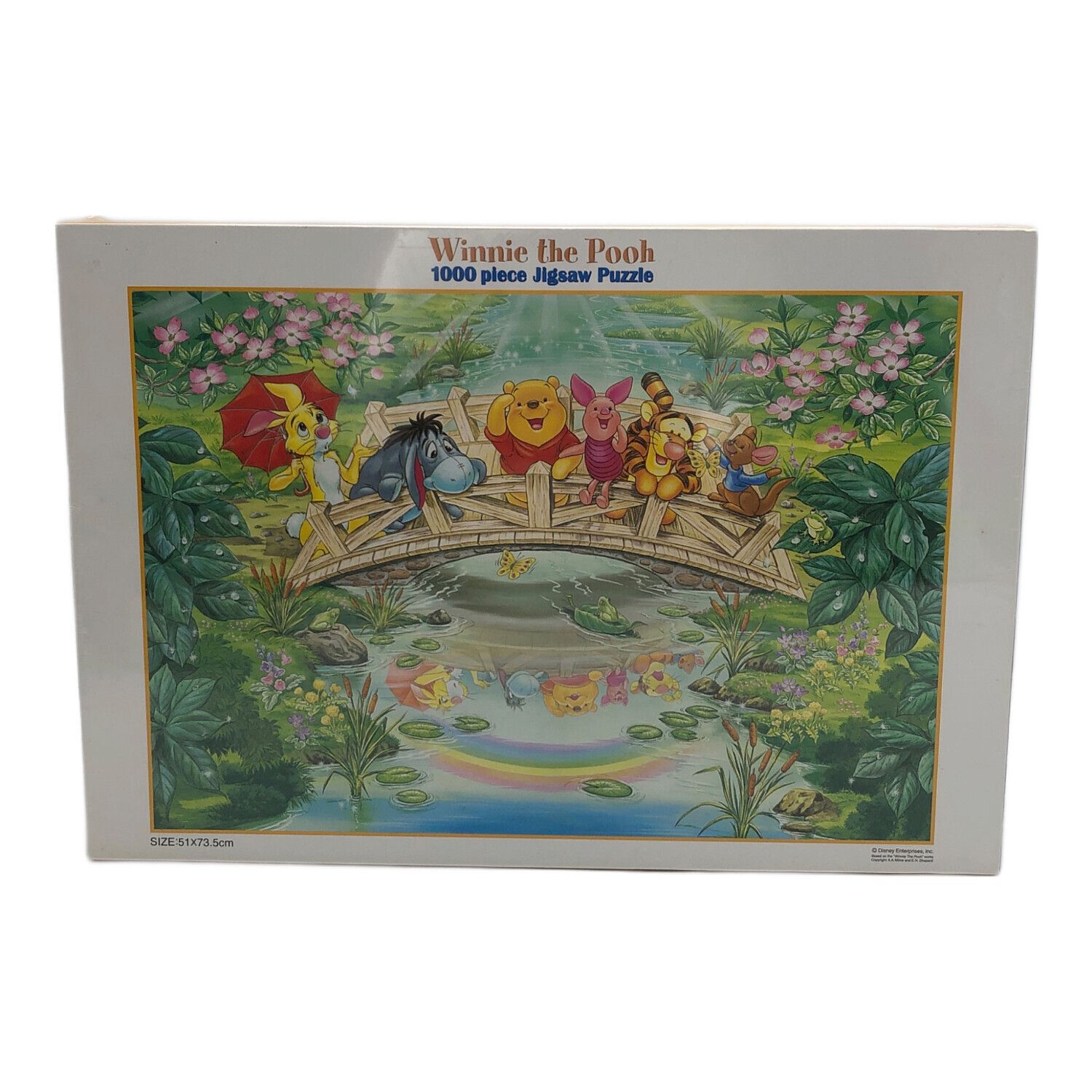 ジグソーパズル くまのプーさん winter the pooh 虹み～つけた！ D