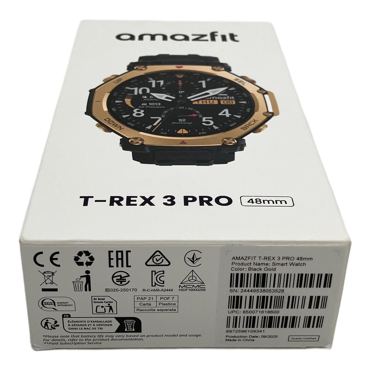 AMAZFIT スマートウォッチ T-REX 3 PRO｜トレファクONLINE