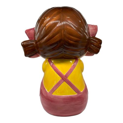 不二家ジャンボお座りペコちゃん 陶器 ➀希少 不二家 ペコちゃん