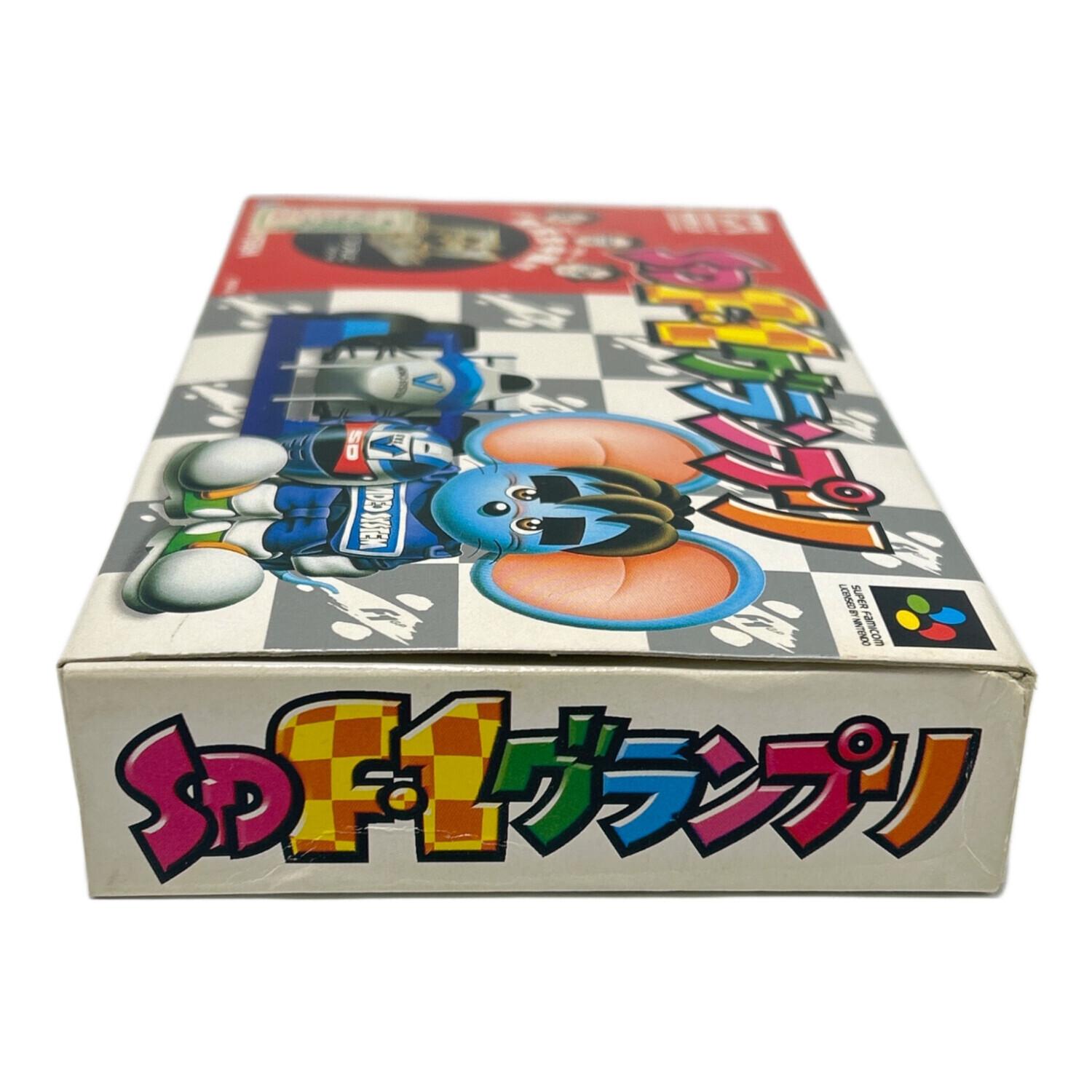 スーパーファミコン用ソフト 箱多少の傷み有り SD F1グランプリ