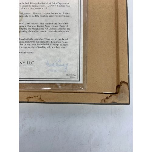 DISNEY (ディズニー) ドナルドダック セル画 Here's Donald！Limited