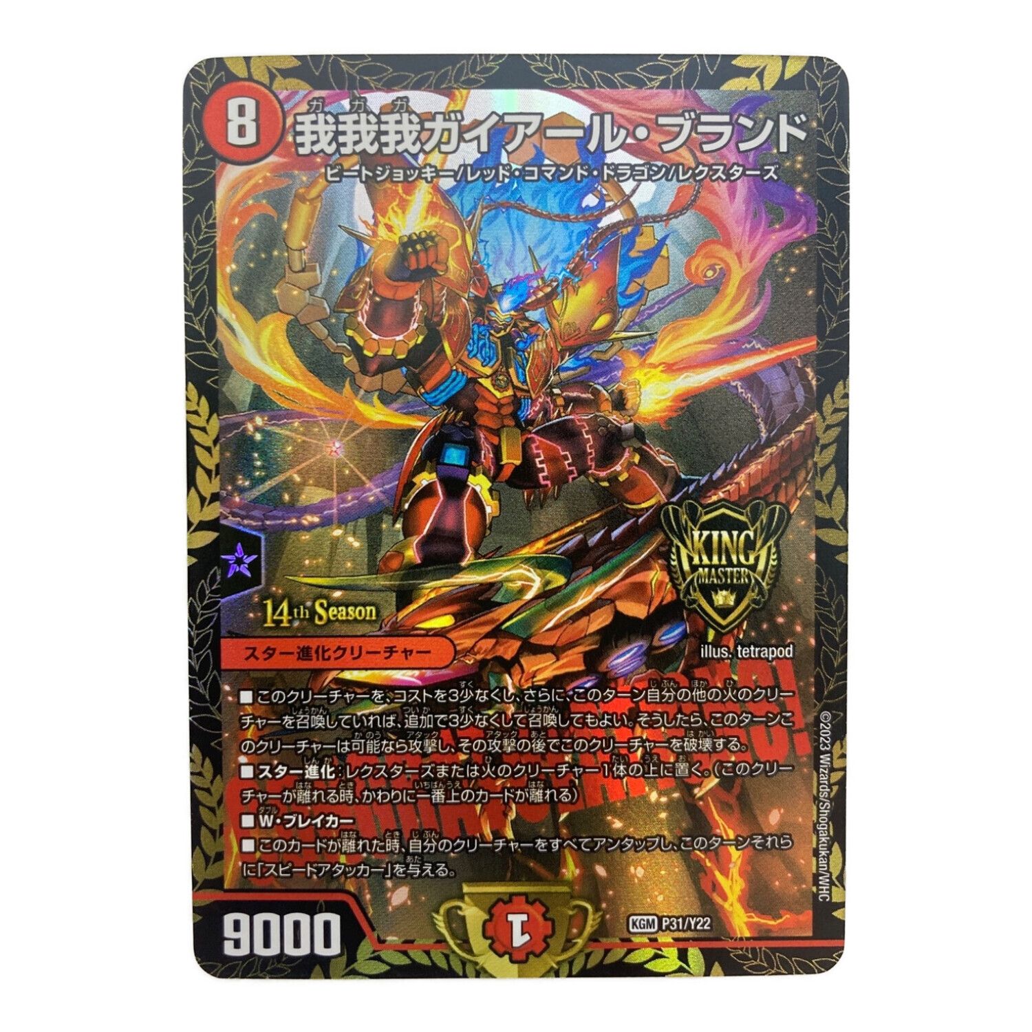 我我我ガイアールブランド csプロモ 4枚 ガガガガイアール•ブランド