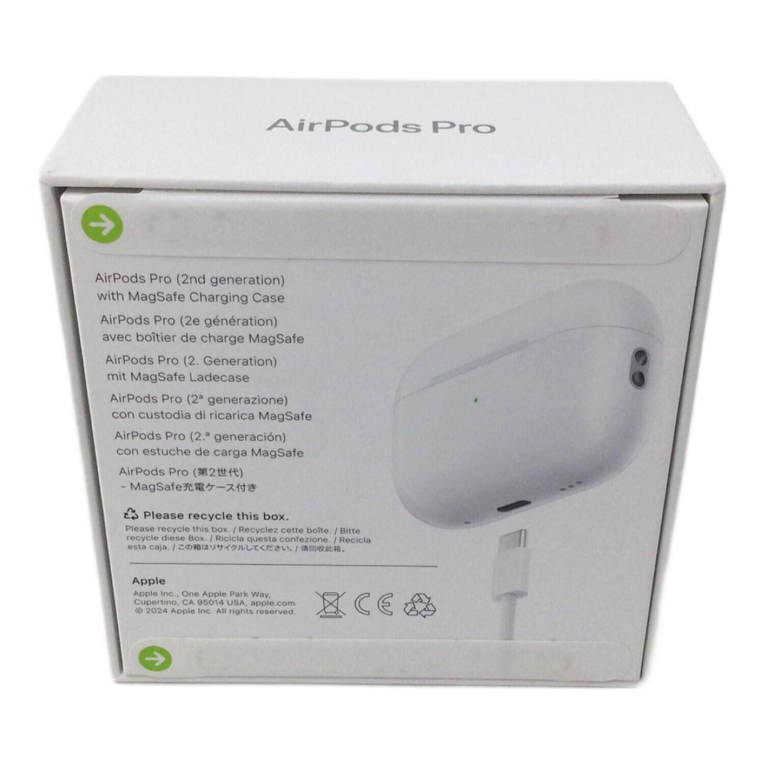 Apple (アップル) AirPods Pro(第2世代) H7X4GC4JQJ MTJV3J/A