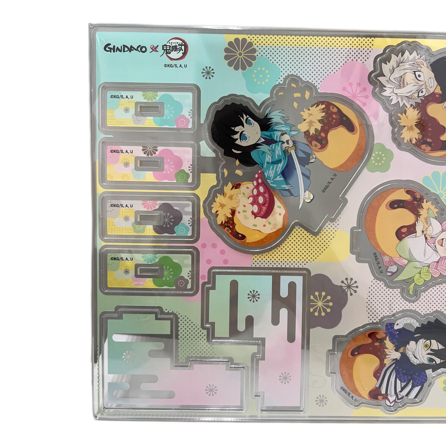 鬼滅の刃 (鬼滅ノ刃) ジオラマアクリルスタンド 「築地銀だこ×鬼滅の刃