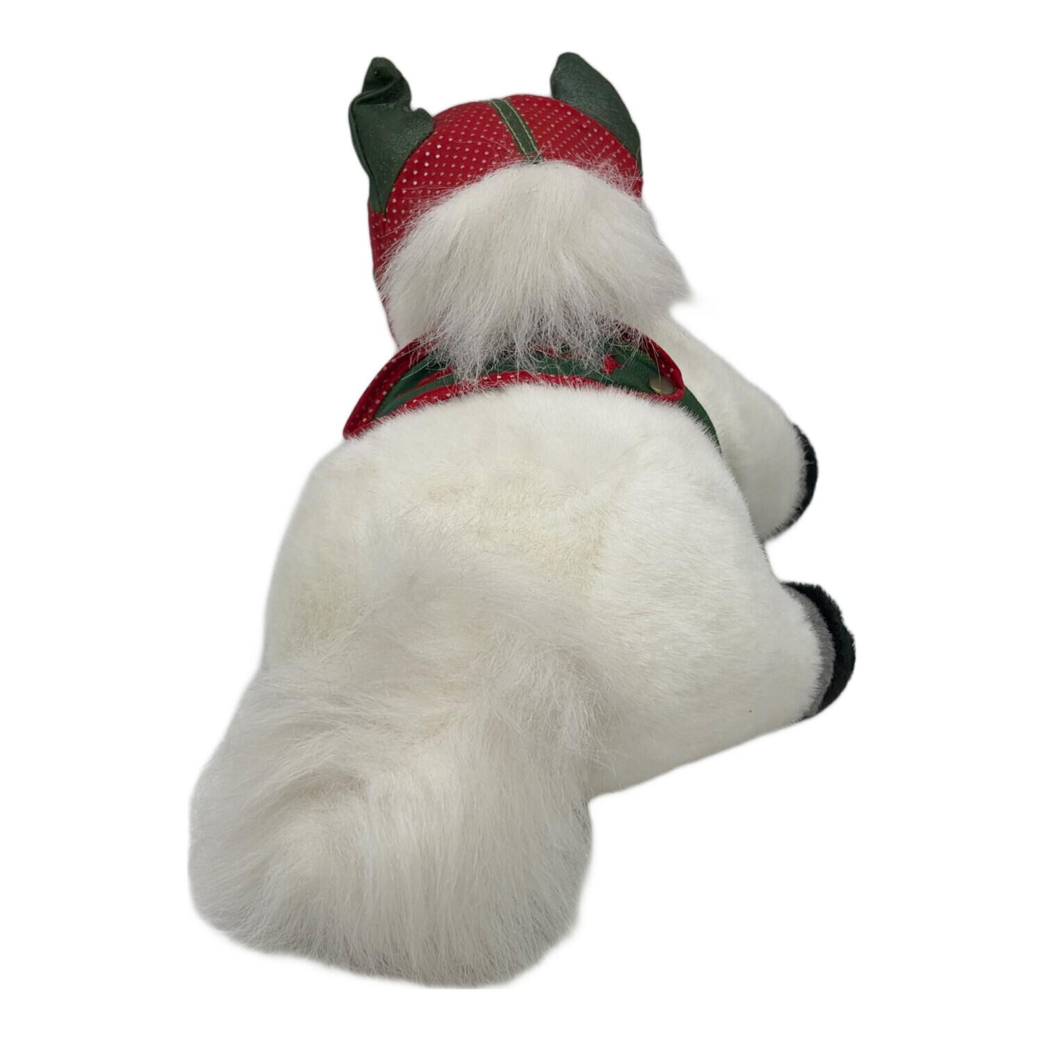 AVANTI (アヴァンティ) オグリキャップ ホワイト 水玉 ヌイグルミ