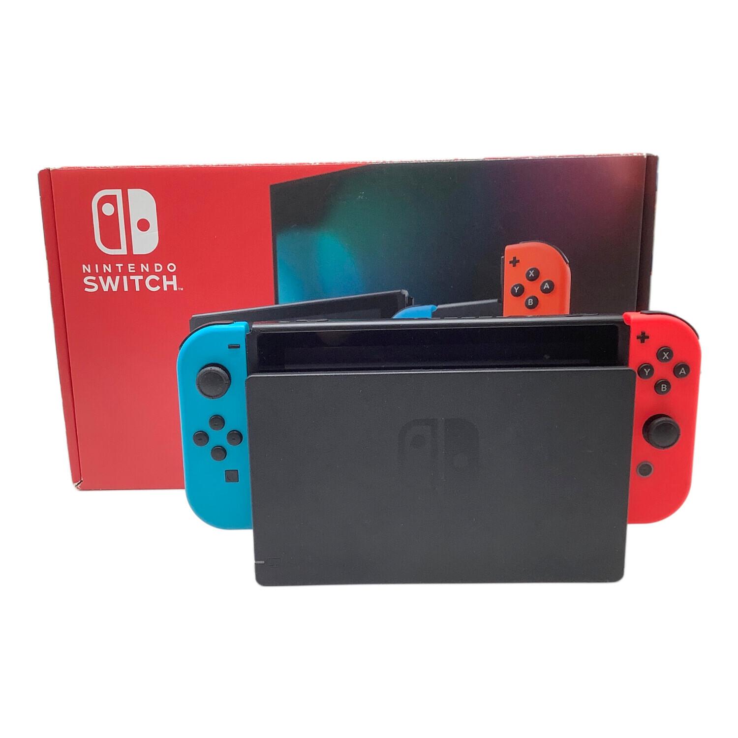 Nintendo Switch 本体 青/赤 Nintendo Switch 本体 HAC-001 本体（青