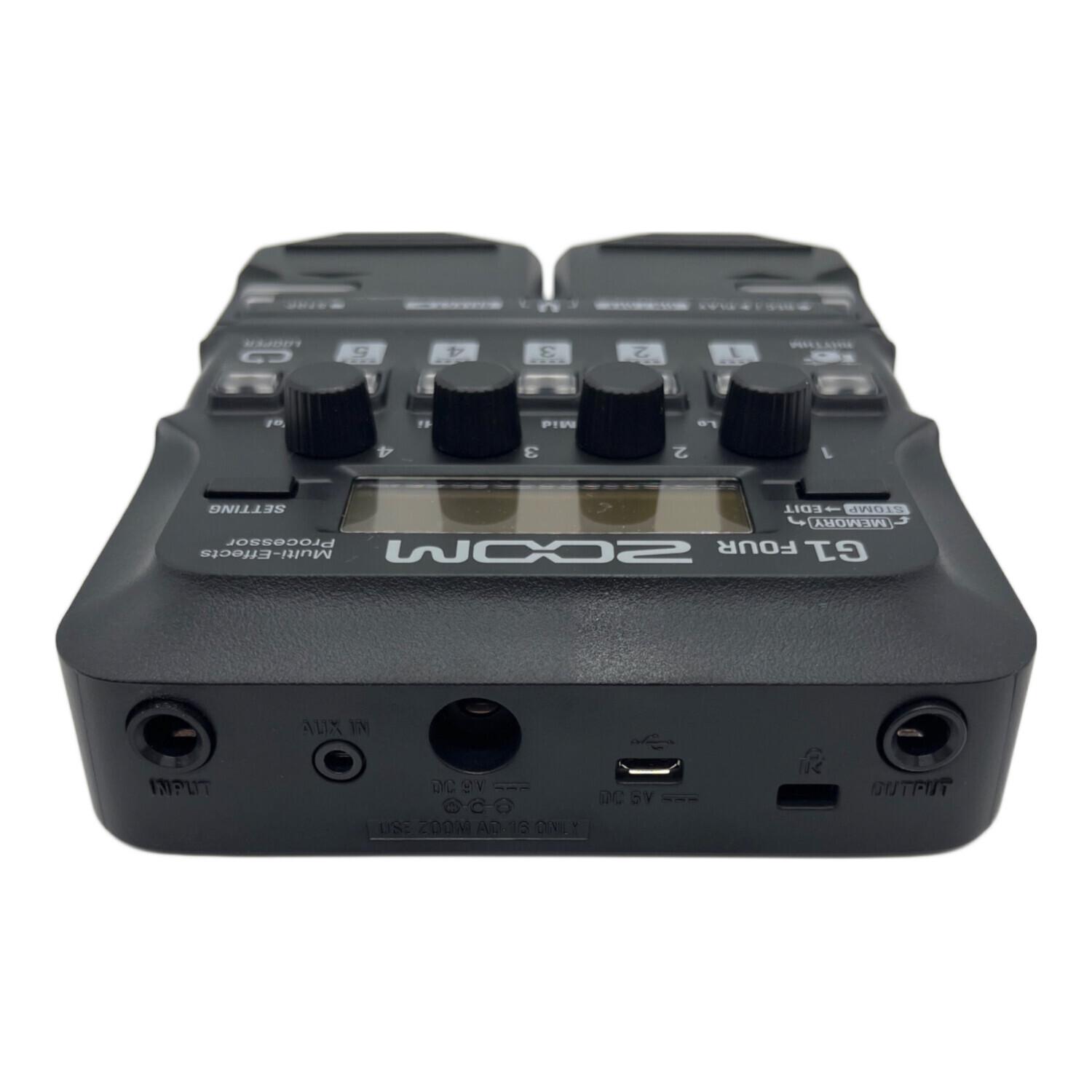 ZOOM (ズーム) マルチエフェクター G1 FOUR 動作確認済み｜トレファク