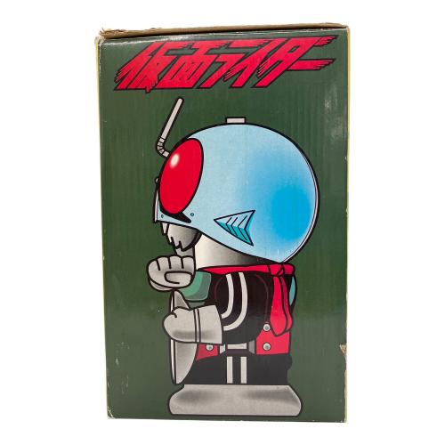 リズム工業時計 男の子おもちゃ 仮面ライダー1号 目覚まし時計 動作