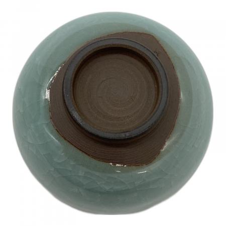 鍋島焼 青磁茶碗 小笠原 長春｜トレファクONLINE