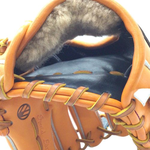 ZETT (ゼット) 硬式グローブ 約28.5cm オレンジ 2023年モデル