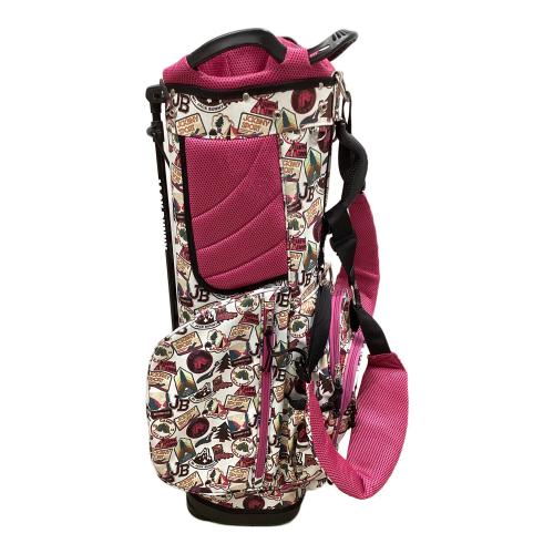 JACK BUNNY (ジャックバニー) キャディバッグ ショッキングピンク