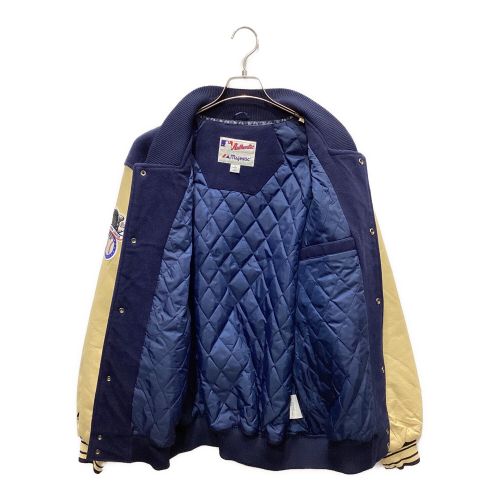 ニューヨーク・ヤンキース 応援グッズ Lサイズ ネイビー×ベージュ