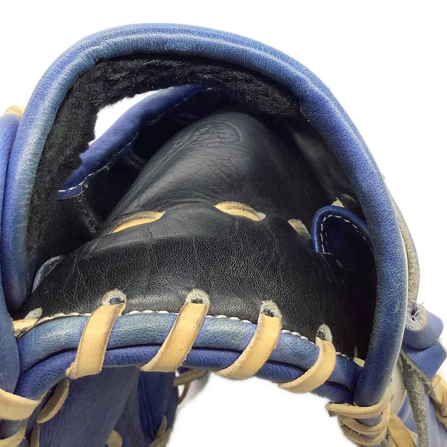 ZETT (ゼット) 軟式グローブ ブルー DYNAMIC LEAGUERS 外野用