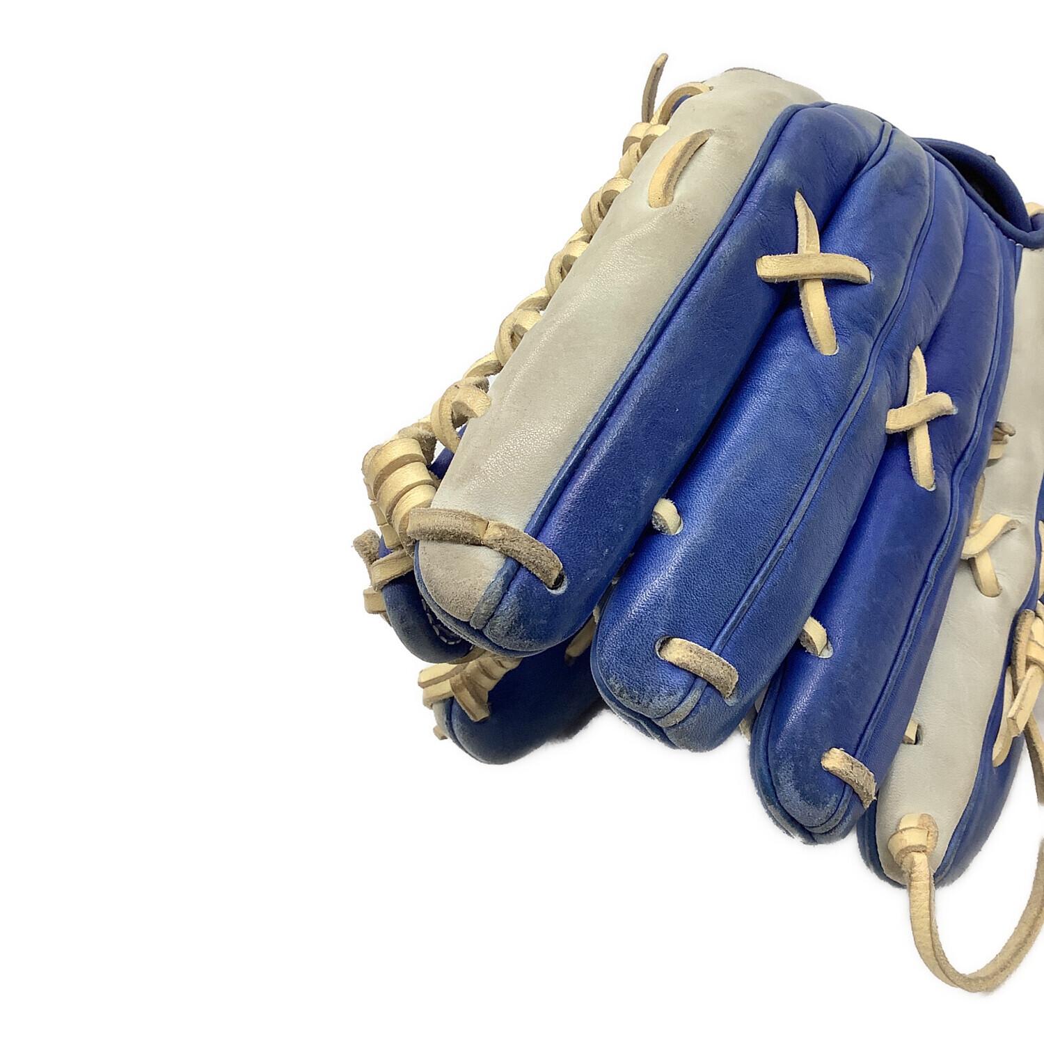 ZETT (ゼット) 軟式グローブ ブルー DYNAMIC LEAGUERS 外野用