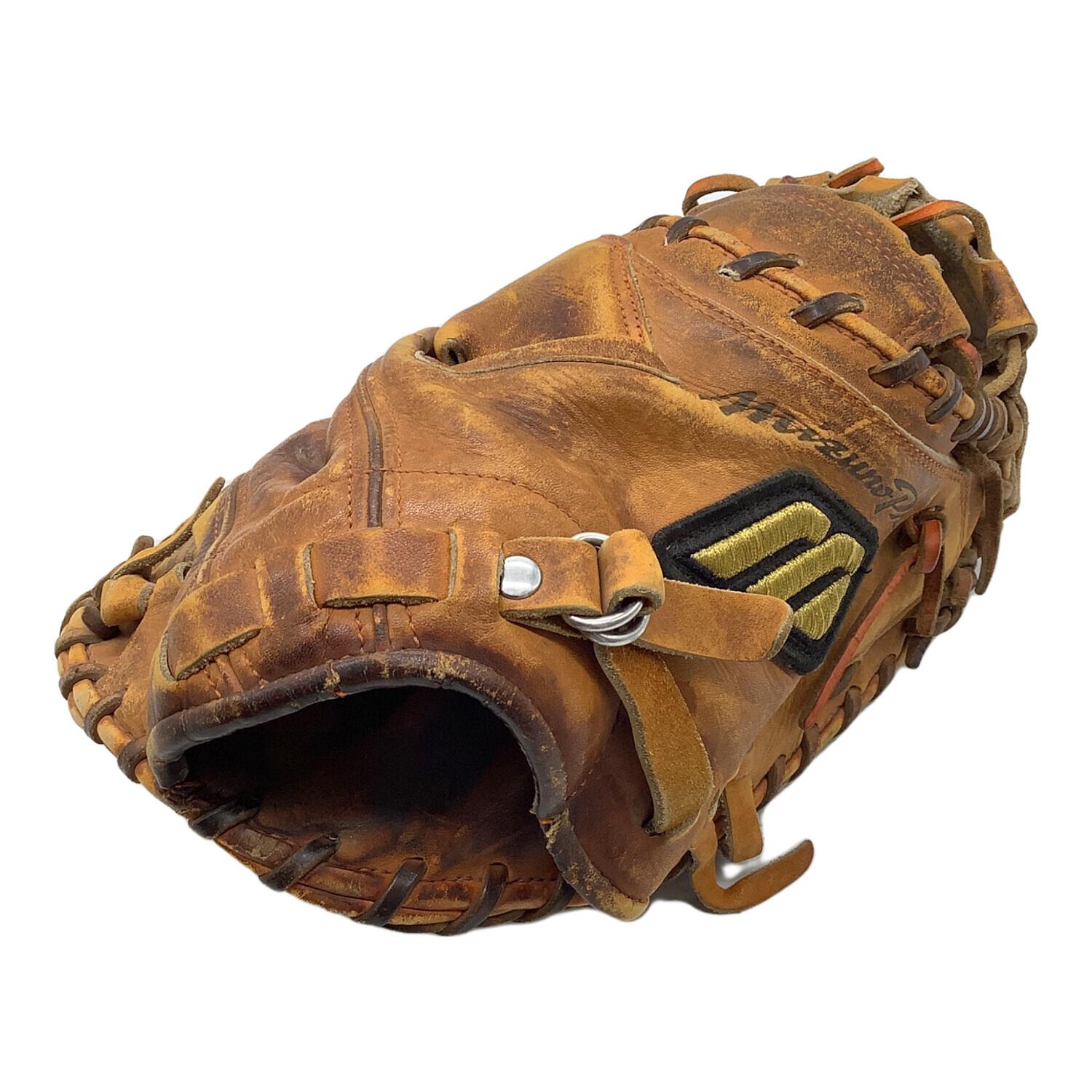 MIZUNO (ミズノ) 硬式グローブ オレンジ Mizuno Pro キャッチャー