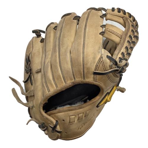 MIZUNO (ミズノ) 硬式グローブ 約27cm キャメル Mizuno Pro 内野用