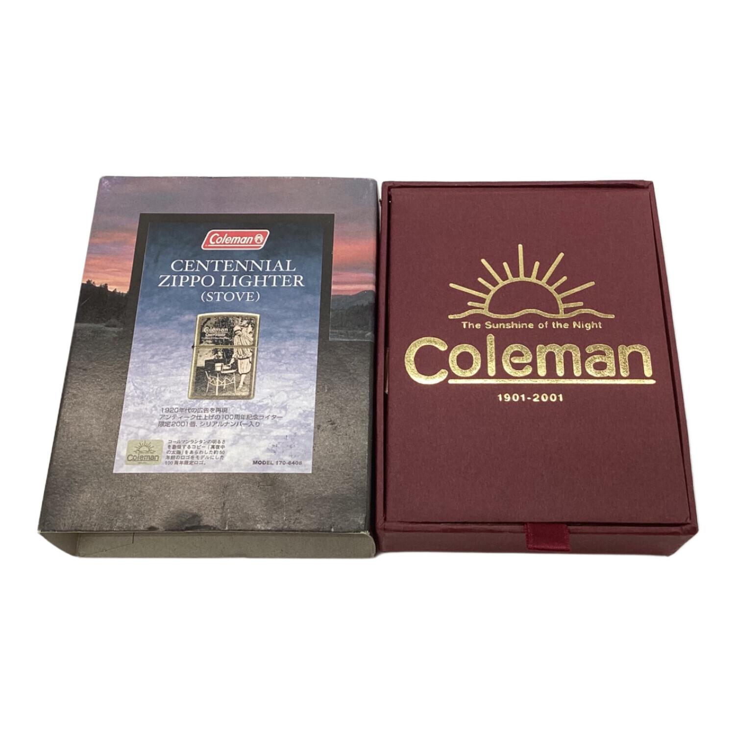 Coleman (コールマン) ZIPPO Coleman創立100周年記念 2001個限定