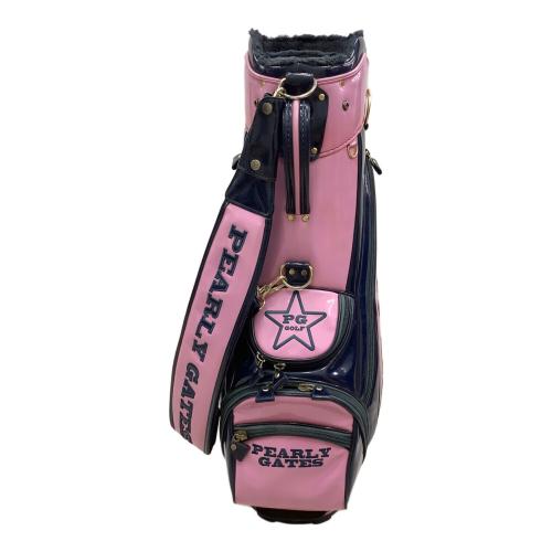 PEARLY GATES (パーリーゲイツ) キャディバッグ ピンク スマイル89 6
