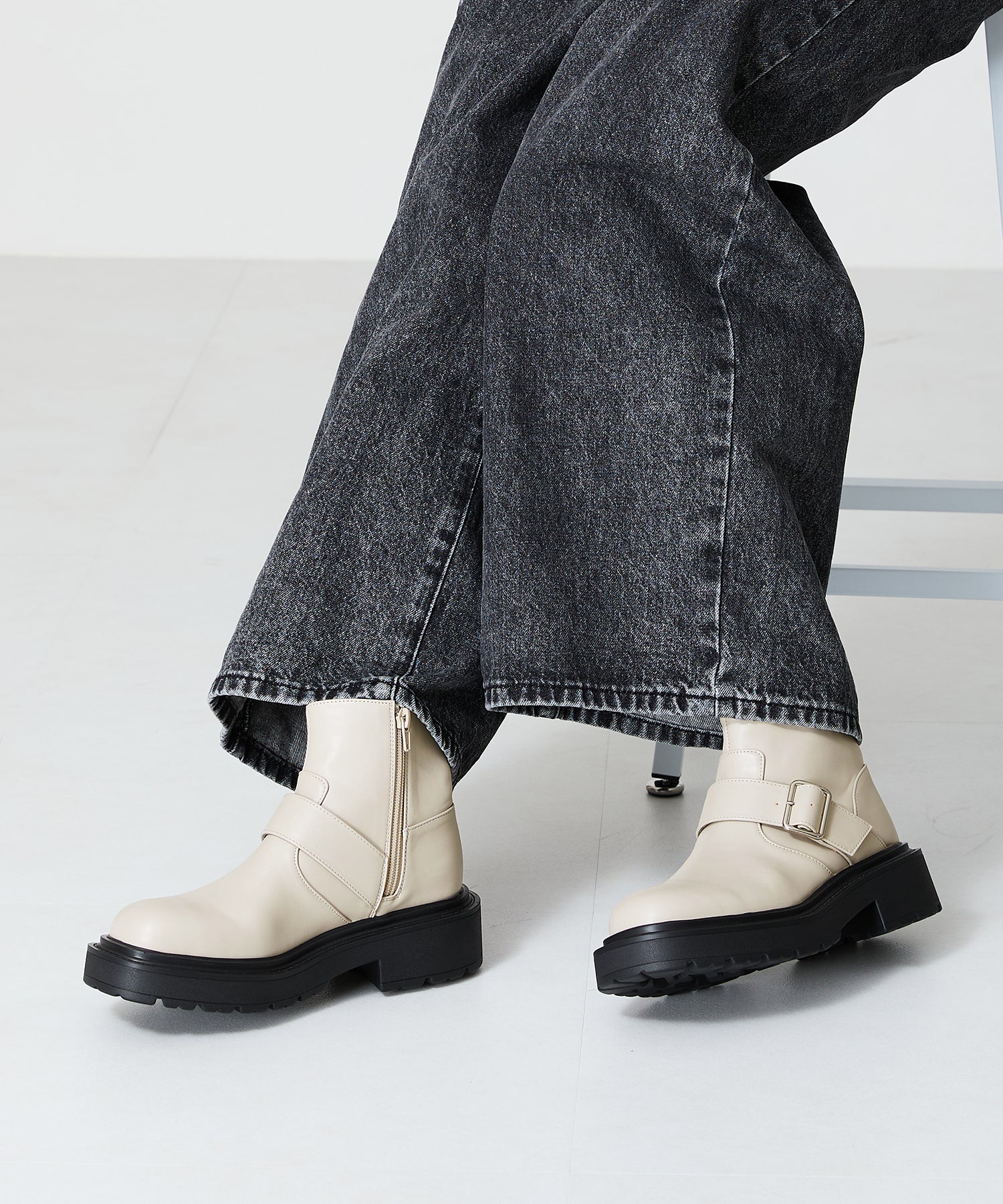 ダブルベルトエンジニアショートブーツ/41423 – ORIENTALTRAFFIC