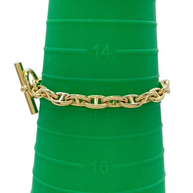 エルメス HERMES シェーヌダンクルブレスTPM24コマ ゴールド Au750