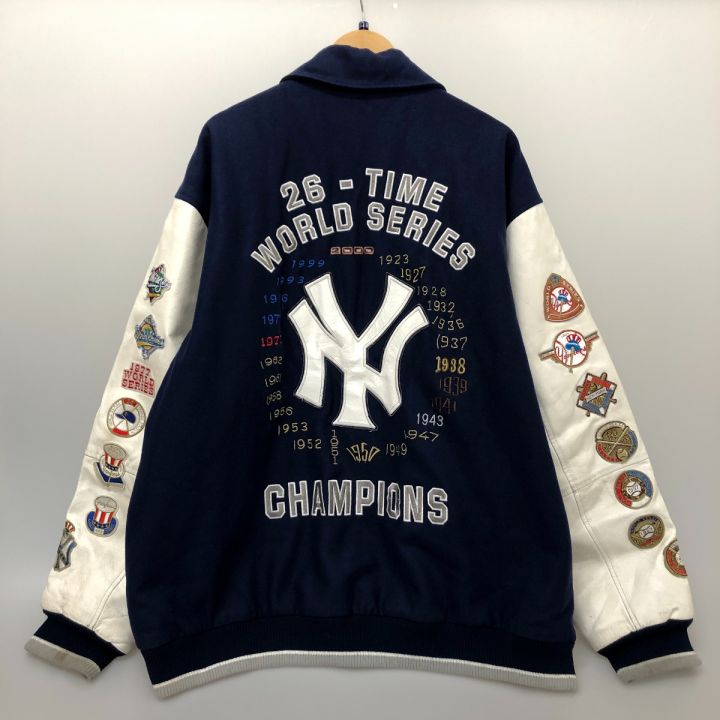 Majestic ニューヨーク・ヤンキース スタジャン L ネイビー Majestic