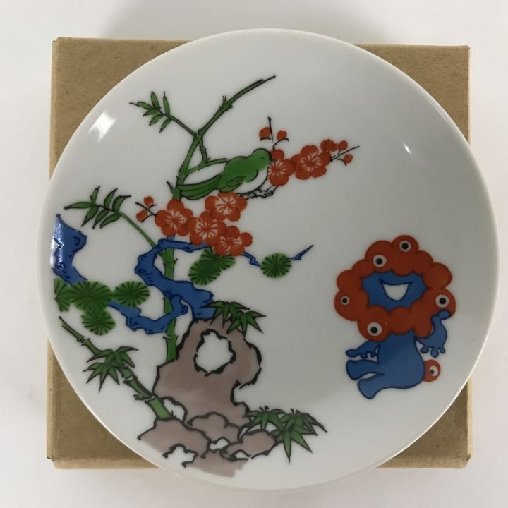 ミャクミャク 豆皿 有田焼 大阪万博限定 お皿 未使用品 - 中古食器