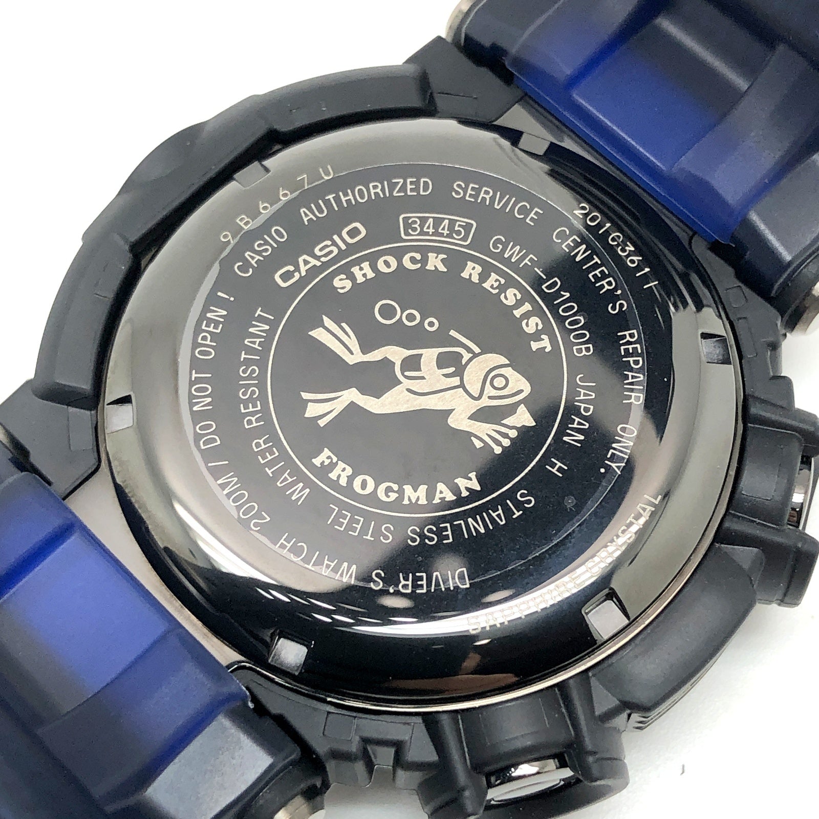 GWF-D1000B-1 6代目フロッグマン トリプルセンサー搭載 – G-BRIDGES