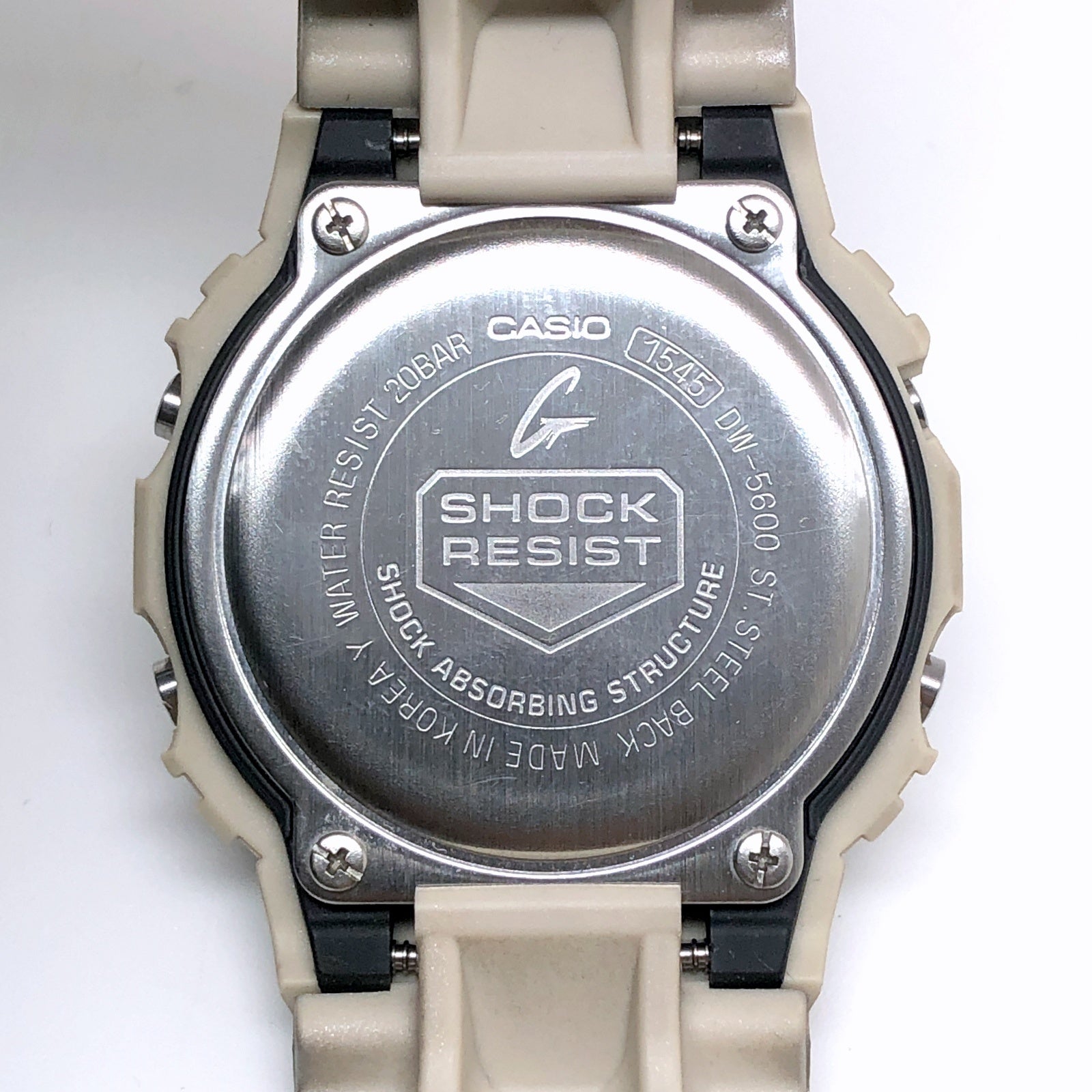 DW-5600CG-8Z スコーピオン(サソリ) シルバーゴールドメタリック – G