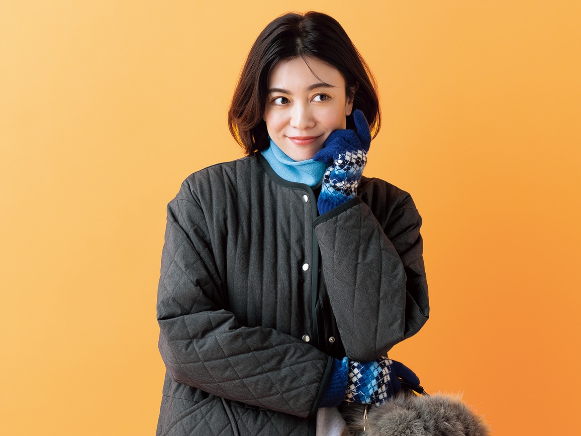 カシミヤ混つけ襟風スヌード(61_ブルー): ｜ カタログ通販のハルメク