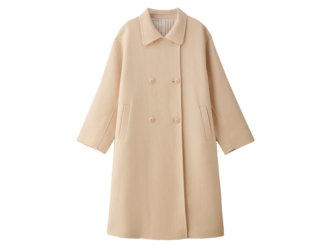 ハルメク読者と作ったウールリバーコート（ロング丈）(02_M 22_ライト