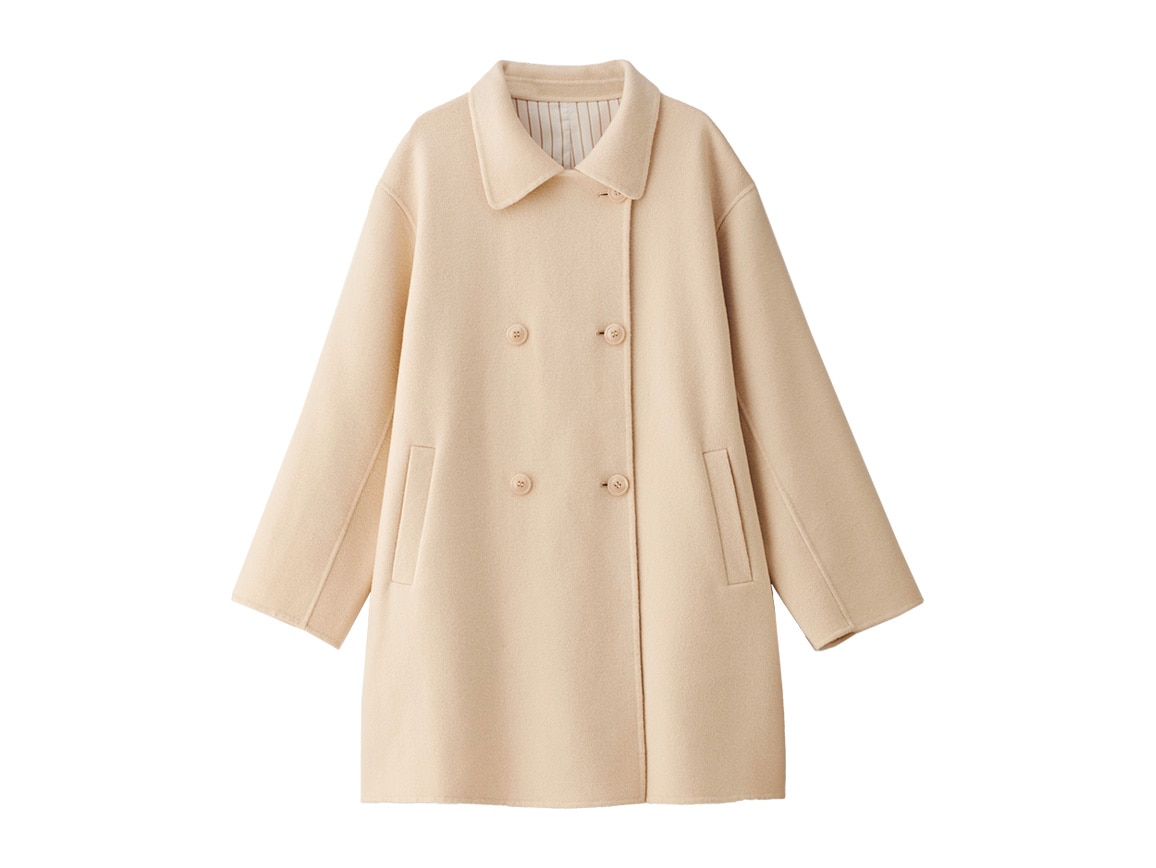 ハルメク読者と作ったウールリバーコート（ハーフ丈）(03_L 22_ライト