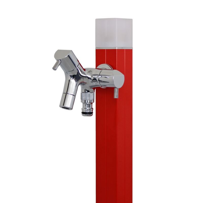 バルブを豊富に在庫｜D-40K-W デザイン不凍水栓柱 アイスルージュ 専用