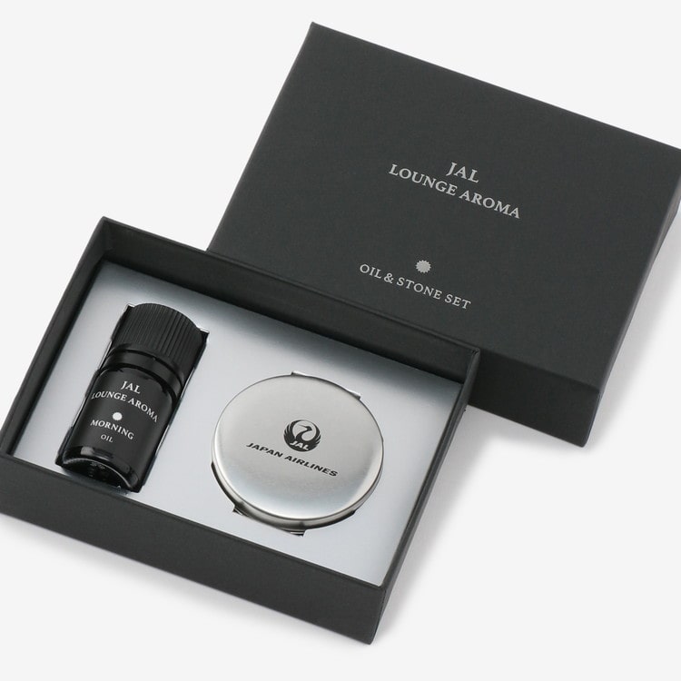 JALオリジナル]ラウンジアロマ オイル＆ストーンセット MORNING