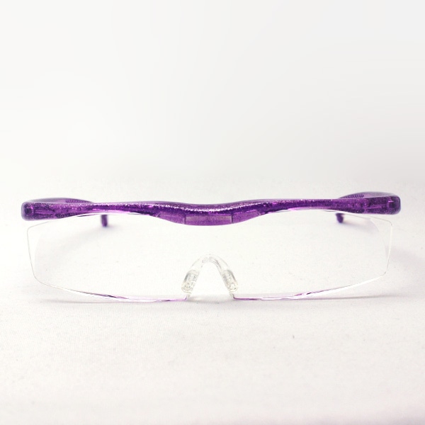 ハズキルーペ コンパクト 1.32倍 1.6倍 1.85倍 ニューパープル ハズキ