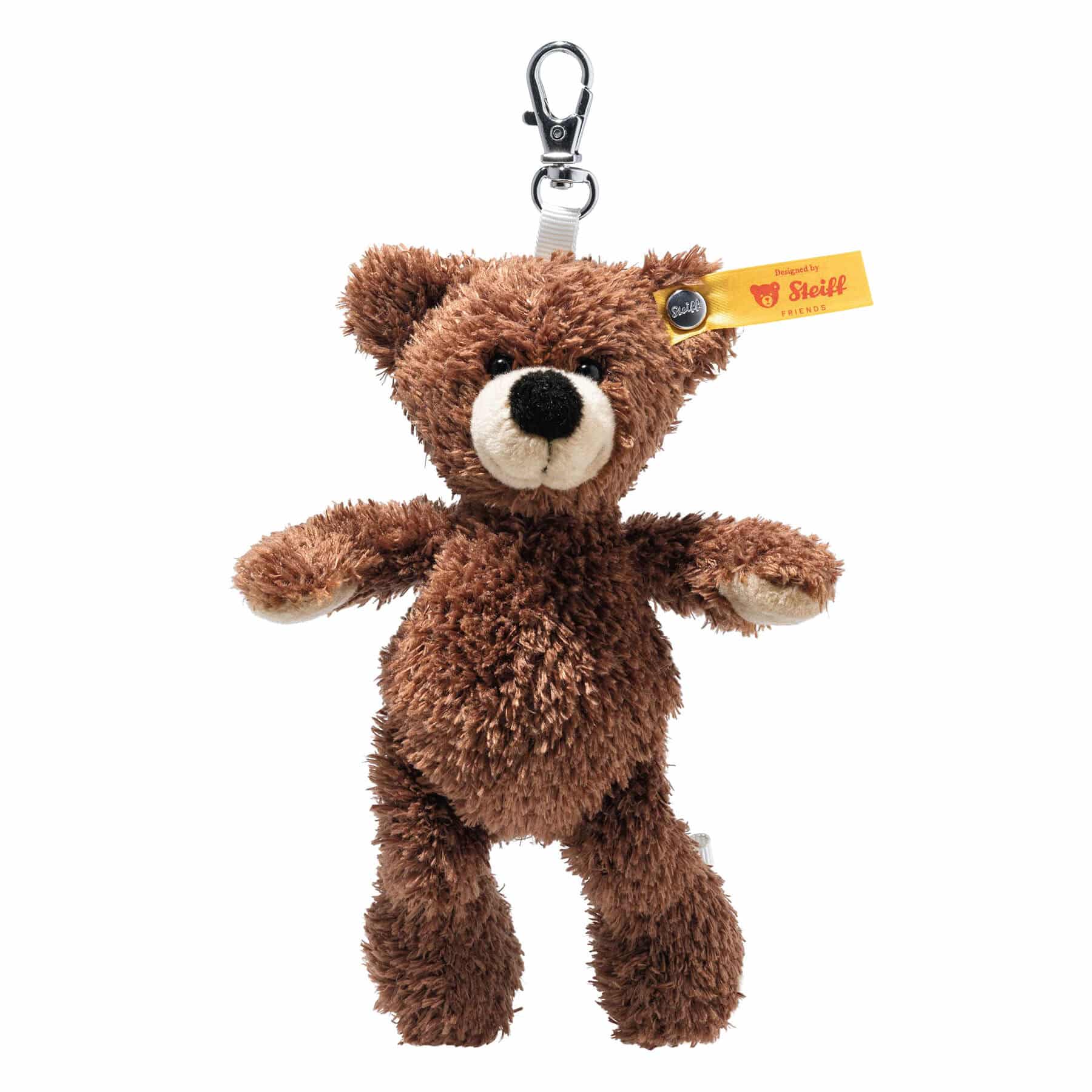 ソフトキーリング・テディベア フィン ブラウン | シュタイフ日本公式