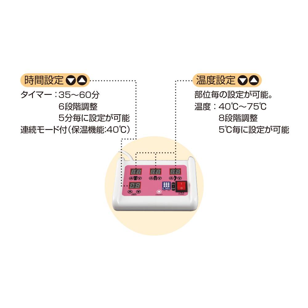 公式 CML SHOP / セラミックヒートマット CML605BS（3つ折タイプ）