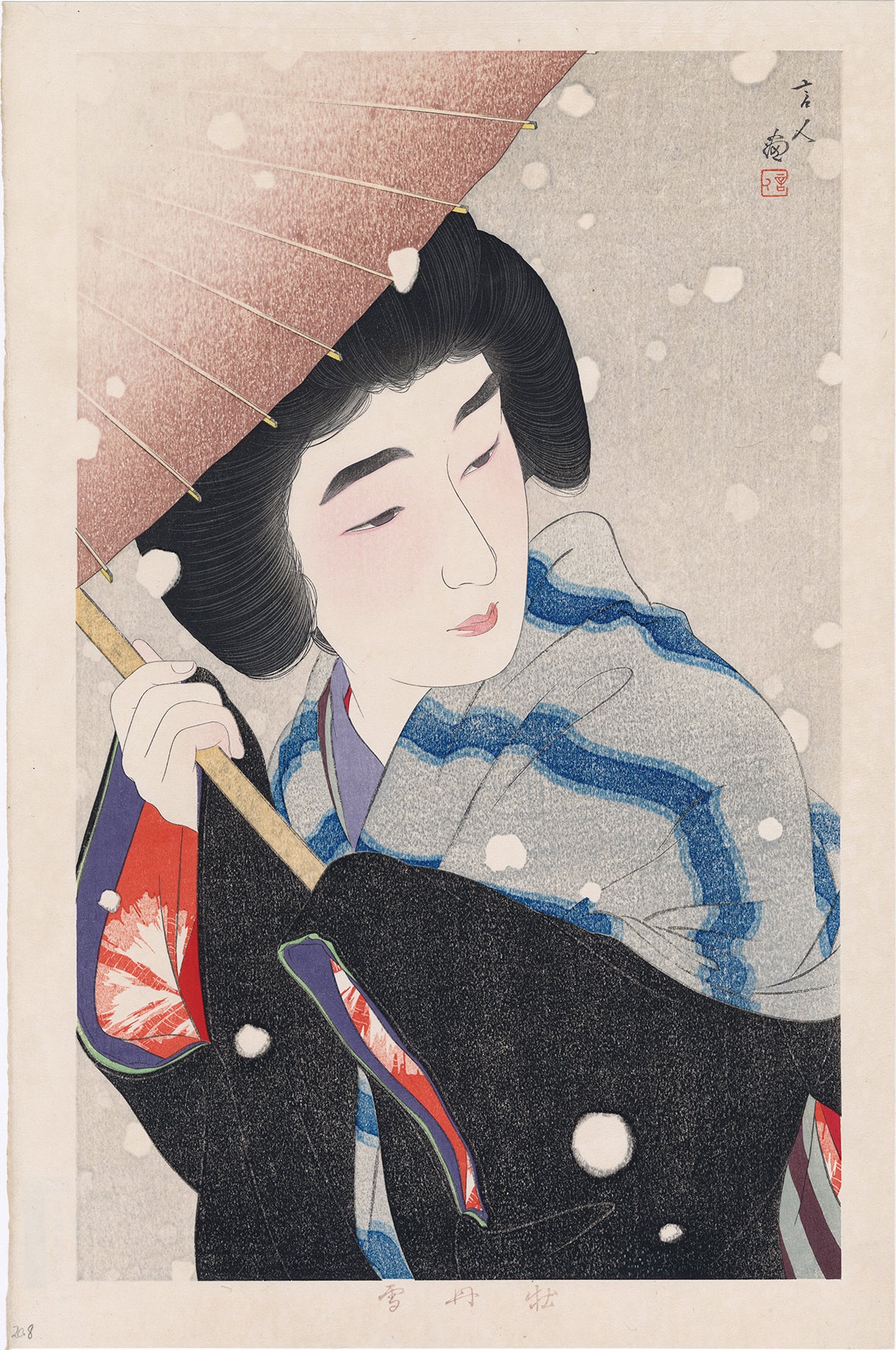 新版画美人（20th C美人画） – Egenolf Gallery Japanese Prints