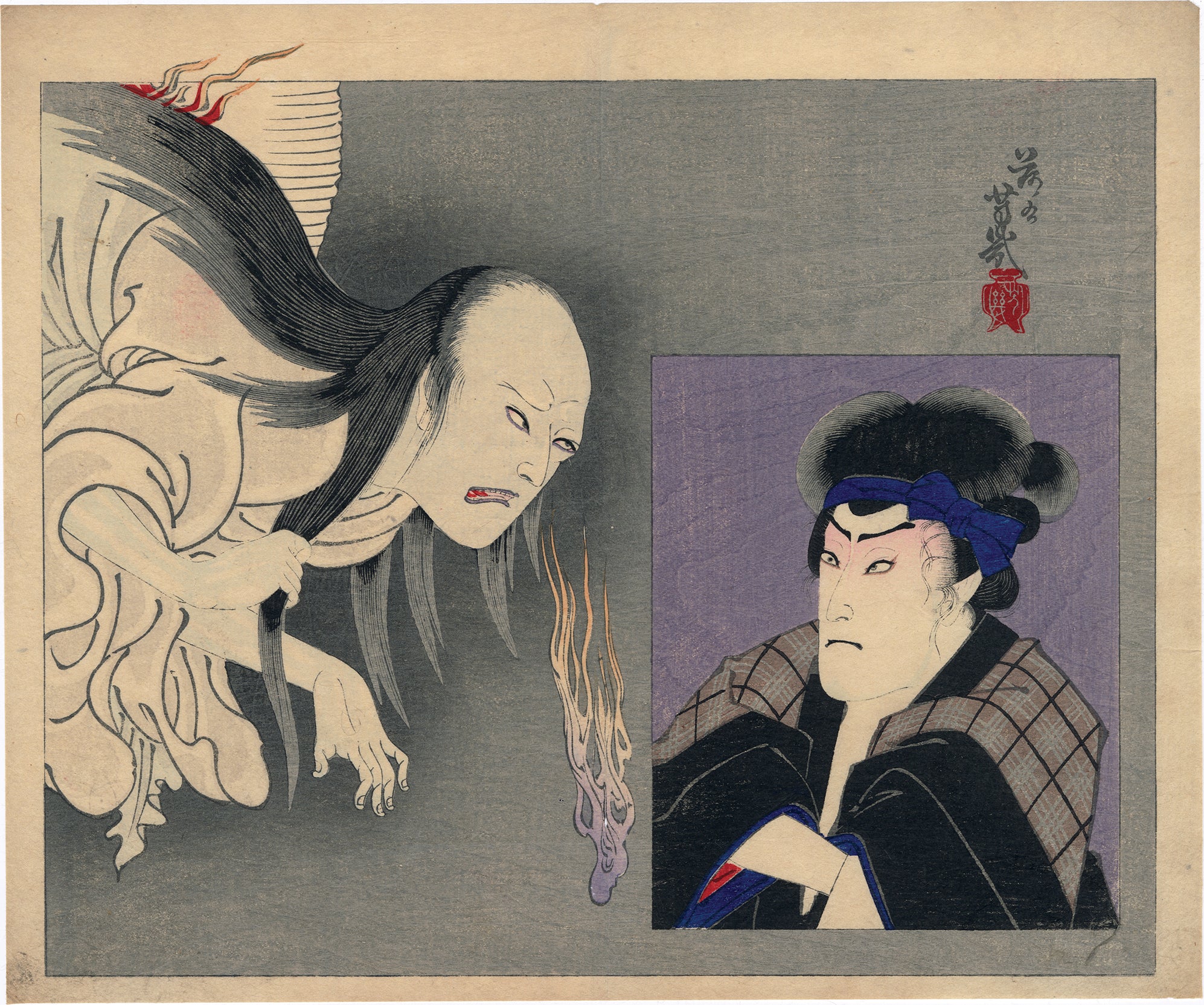 青い風」原画 本物 一点物 絵画 yoko 青い風」原画 本物 一点物 絵画 yoko