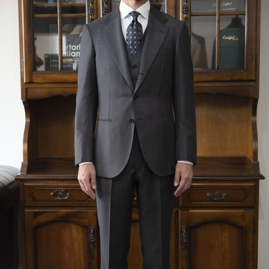 Ermenegildo Zegna (エルメネジルド ゼニア) のトロフェオ 3Pオーダー