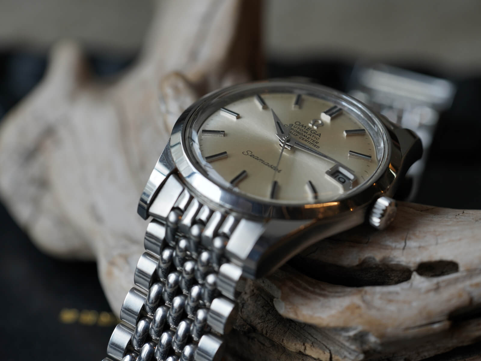 オメガ/シーマスターデイト/シルバーダイヤル/Omega/Seamaster Date