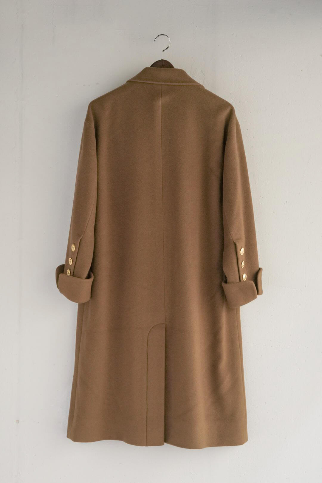 シャネル/ココマーク/ゴールドボタン/カシミヤ コート/Sレディース/7号