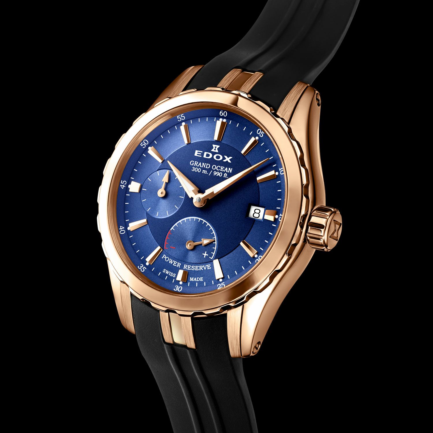 グランドオーシャン クロノグラフ オートマティック | EDOX Official Site