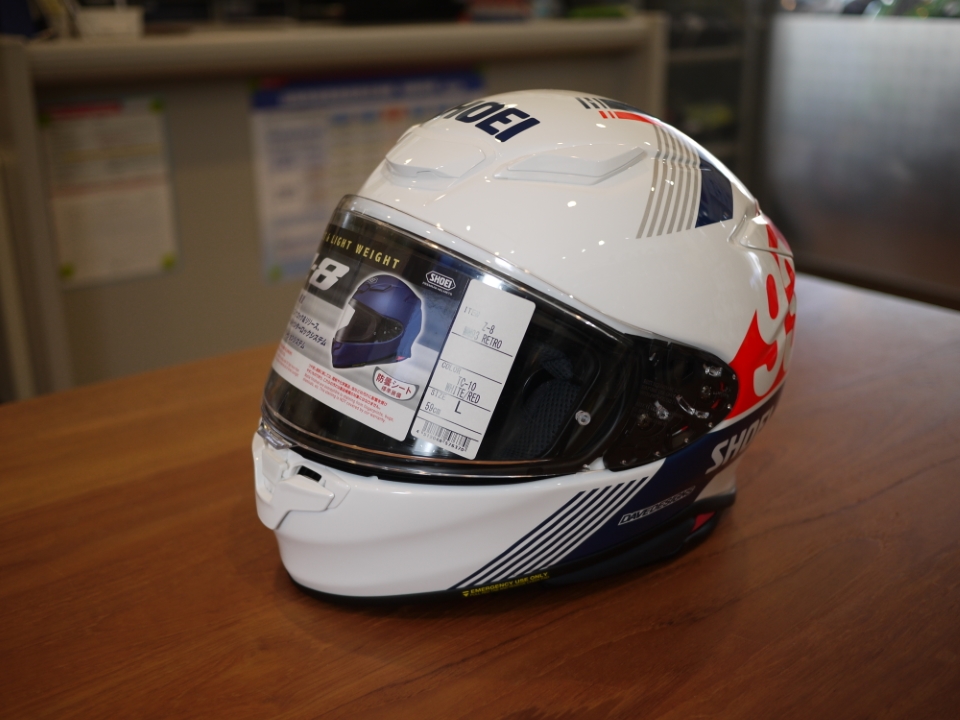 SHOEI Z-8 MM93 RETRO☆（受注限定） | EDOYA MOTORCYCLE CREATE☆